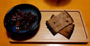 Gruß aus der Küche: Zwiebelmarmelade at Tonka in Frankfurt