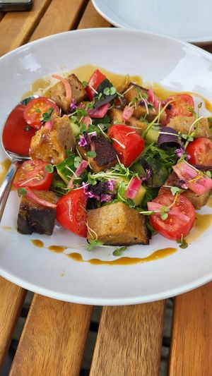 Bread salad at Tonka in Frankfurt