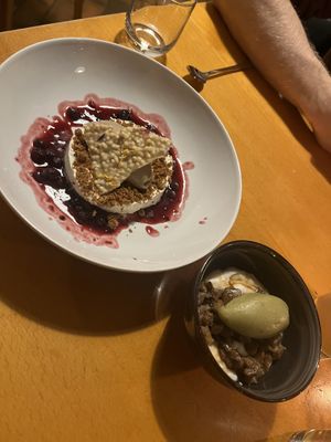 Tonka Mousse und Selleriesorbet  at Tonka in Frankfurt