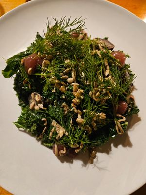Grünkohlsalat at Tonka in Frankfurt