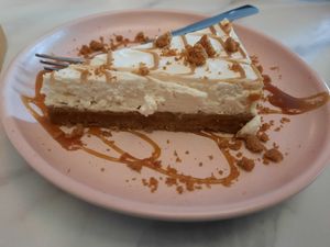 Lotus cheesecake at Stoet in Hengelo
