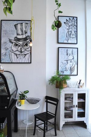 Vegan Kitsch and Kokedama at Vegan Kitsch in Sofia