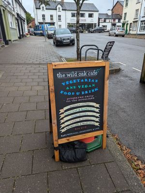  at The Wild Oak Cafe in Llanidloes