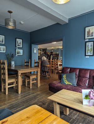  at The Wild Oak Cafe in Llanidloes