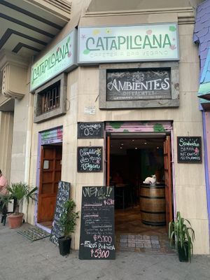 Entrada   at Catapilcana Vegana in Santiago