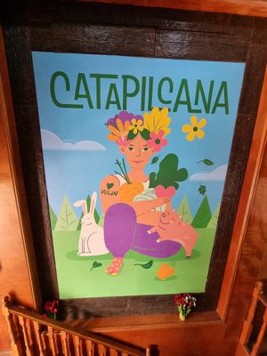  at Catapilcana Vegana in Santiago