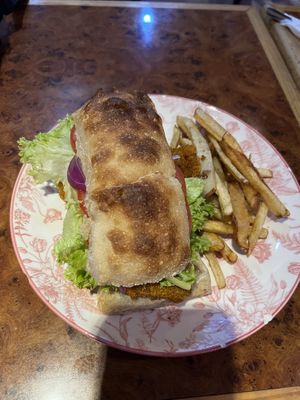   at Catapilcana Vegana in Santiago