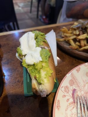   at Catapilcana Vegana in Santiago