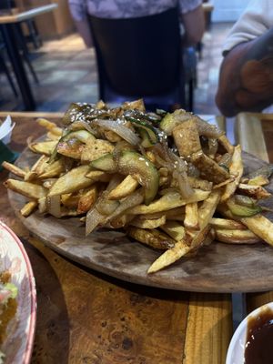   at Catapilcana Vegana in Santiago