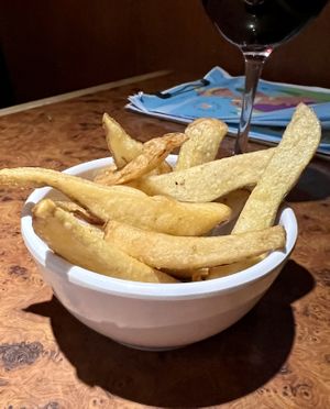 Fríes #Veganuary at Catapilcana Vegana in Santiago