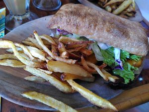  at Catapilcana Vegana in Santiago