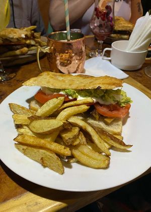   at Catapilcana Vegana in Santiago