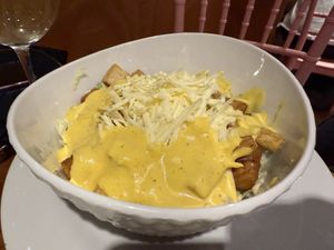 Caesar Salad  at Catapilcana Vegana in Santiago