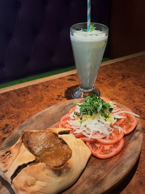   at Catapilcana Vegana in Santiago