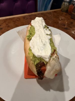   at Catapilcana Vegana in Santiago