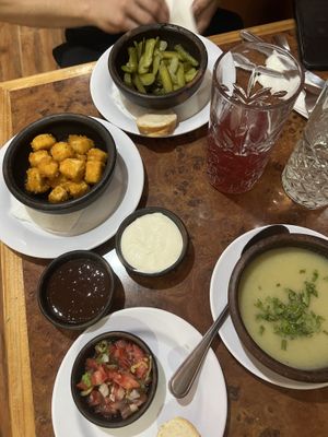   at Catapilcana Vegana in Santiago