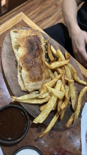   at Catapilcana Vegana in Santiago