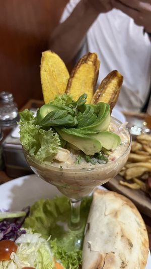   at Catapilcana Vegana in Santiago