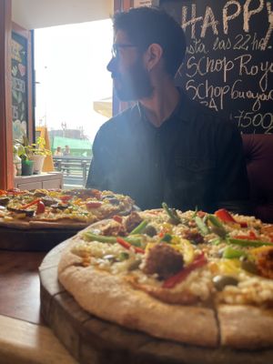   at Catapilcana Vegana in Santiago