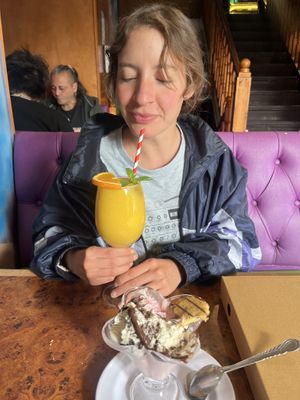   at Catapilcana Vegana in Santiago