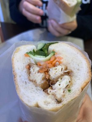 Fantastic tofu banh mi at Hello Vietnam in Philadelphia