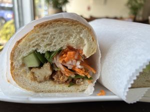 Tofu banh mi   at Hello Vietnam in Philadelphia