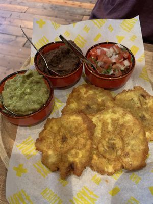 Tostones con cojones  at Taboe Bar & Keuken in Zwolle