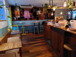 Indoor and bar at Taboe Bar & Keuken in Zwolle