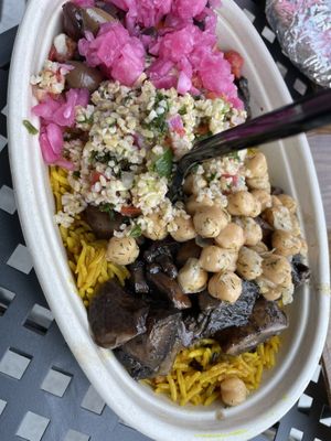   at Garbanzo Mediterranean Fresh in Zionsville