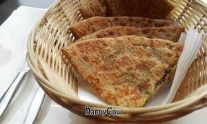 Cauliflower & Onion bread - mmm mmm mmmm at The Soup Stop in Hobart