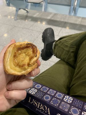   at Lisboa Pastelaria in Dublin