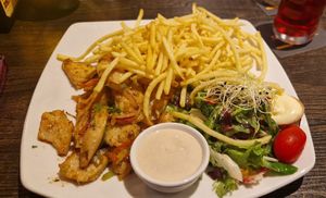 Vegan Kip at Eetcafé Simpel in Renesse