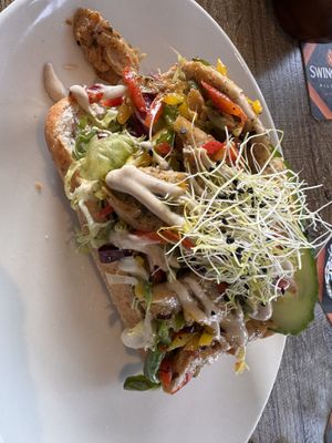 Veganes Huhn  at Eetcafé Simpel in Renesse