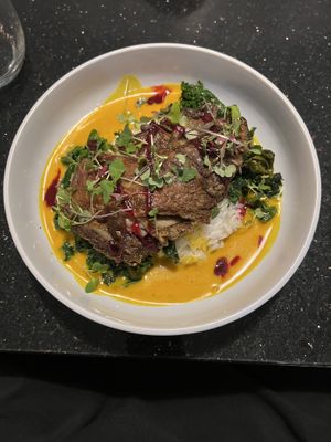 Curry de coco  at Mango Haus in Bakersfield