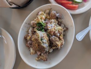 Tahini cauliflower at Aladdin's Eatery in Boardman