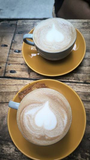 Café con leche de avena at Lokal Cafe Bali  in Kuta