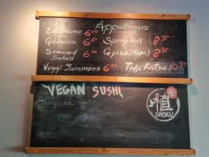  at Vegan Shoku in Vancouver