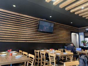 Inside the restaurant   at Vegan Shoku in Vancouver