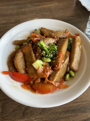   at Vegan Shoku in Vancouver