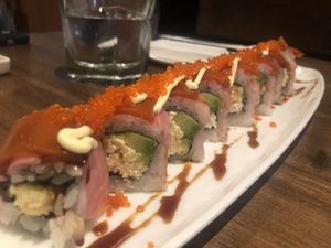 Alaska roll   at Vegan Shoku in Vancouver