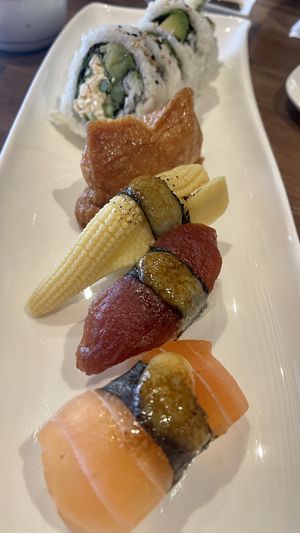 Dynamite Combo  at Vegan Shoku in Vancouver