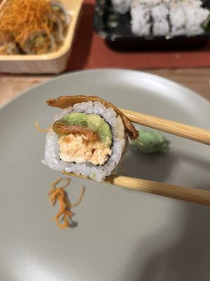 Panda roll   at Vegan Shoku in Vancouver