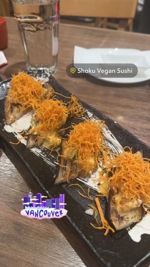  at Vegan Shoku in Vancouver