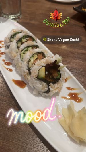  at Vegan Shoku in Vancouver