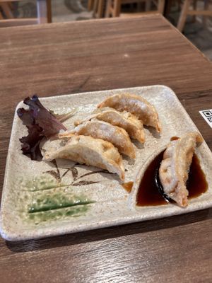 Yummy Age Gyoza  at Vegan Shoku in Vancouver