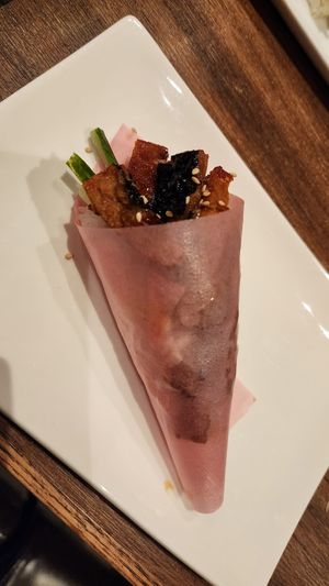 Cone at Vegan Shoku in Vancouver