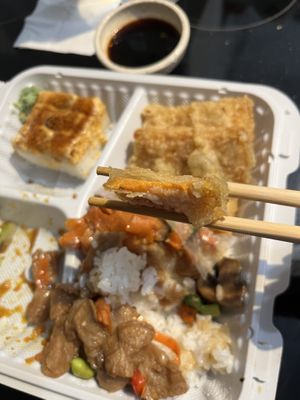 Tempura   at Vegan Shoku in Vancouver