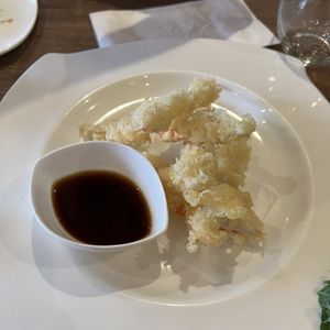 Vegan Prawn Tempura  at Vegan Shoku in Vancouver