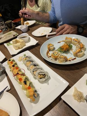 A small sampling of their wide and tasty selection   at Vegan Shoku in Vancouver