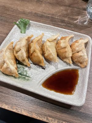 Age Gyoza  at Vegan Shoku in Vancouver